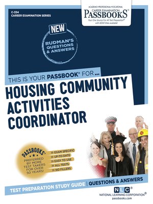 cover image of Housing Community Activities Coordinator